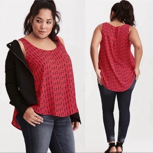 torrid Tops - 🎉 Torrid Arrow Print Tank Top Size 0